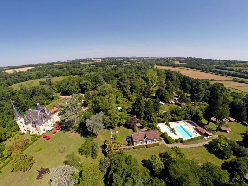 Camping Et Hotel Chateau Du Haget Montesquiou Екстер'єр фото